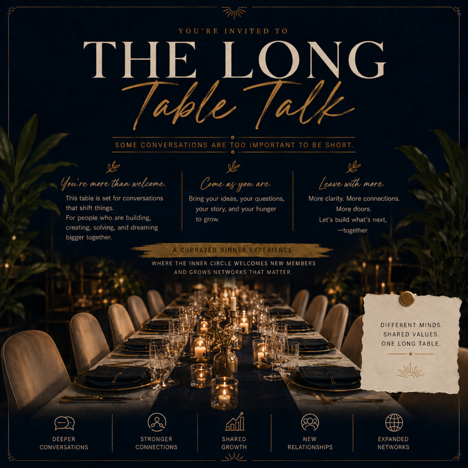 The Long Table Talk